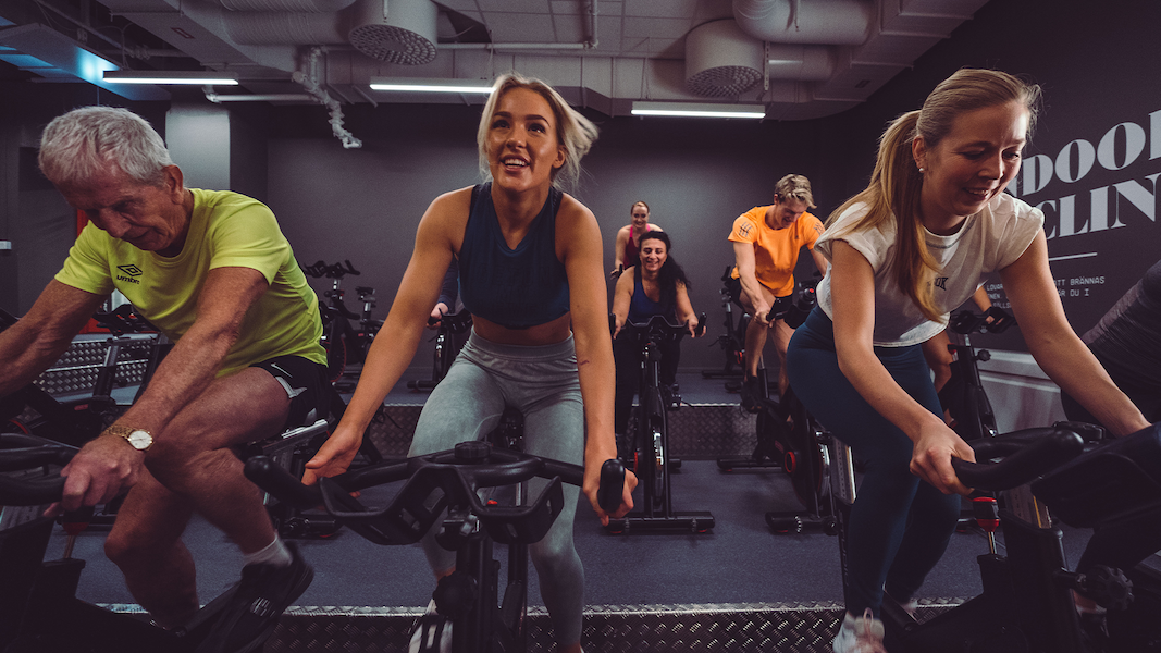 Gruppträning Cycling Beat Spinning Fitness24Seven